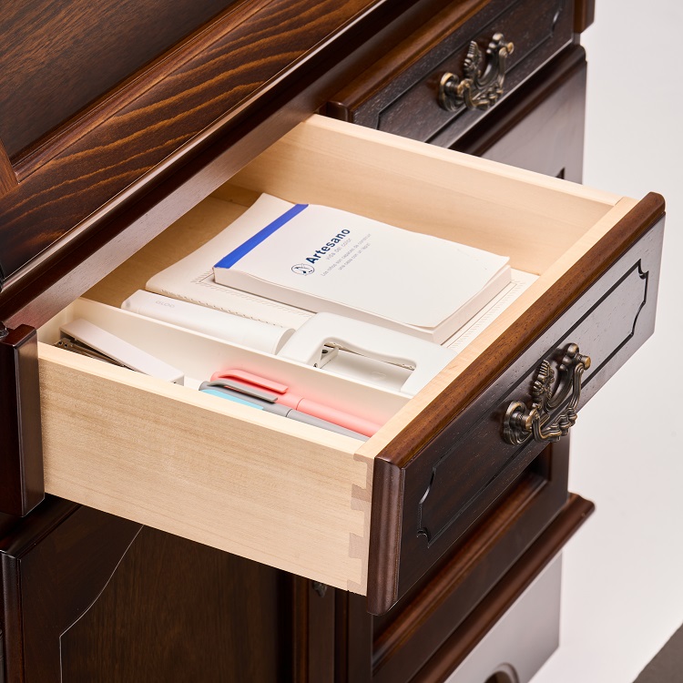 ライティングビューロー QC3001 コロニアルウォールナット 通販