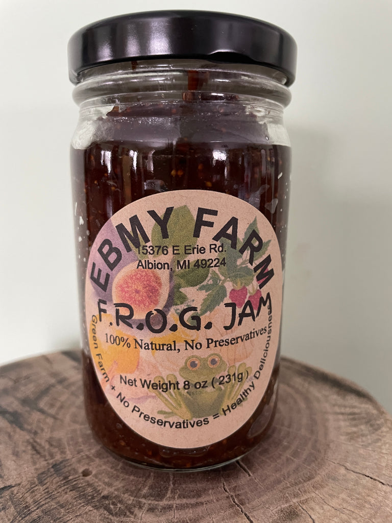 Jam- F.R.O.G. Fig, Raspberry, orange, ginger – Ebmy Farm