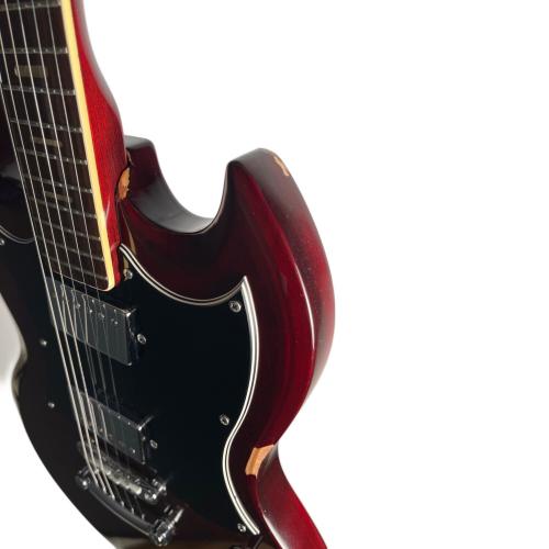 Greco (グレコ) エレキギター グネコロゴ ボルトオンネック SGタイプ