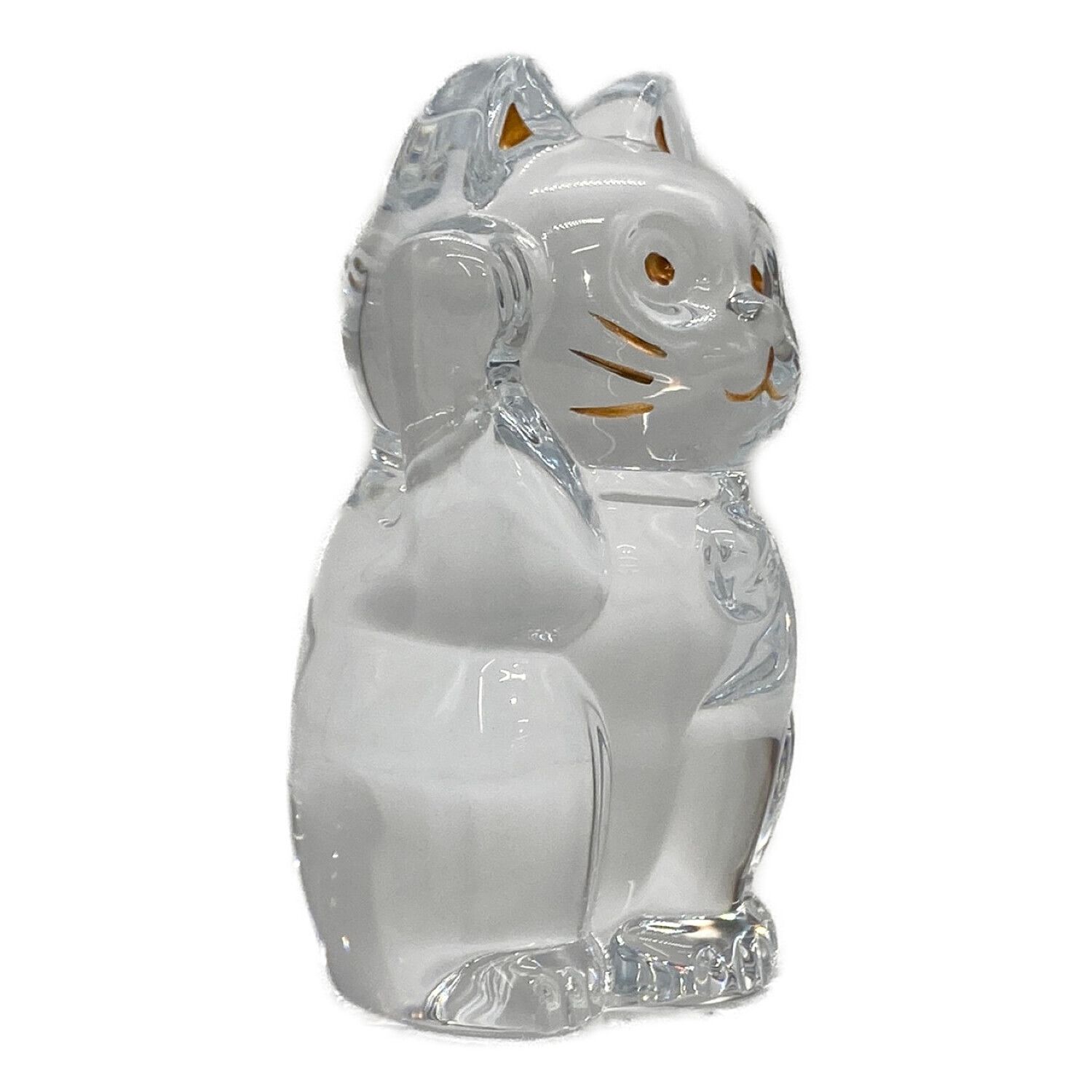 Baccarat(バカラ) 招き猫 クリスタル クリア｜トレファクONLINE