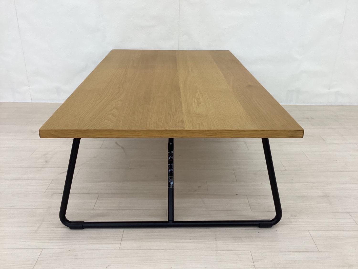 廃盤レア】無印良品 机 メラミン天板 折りたたみ式 廃盤レア】無印良品