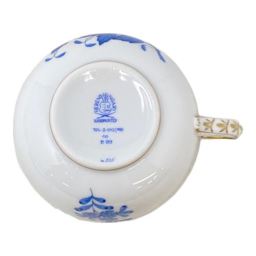 Herend (ヘレンド) カップ&ソーサー アポニーブルー｜トレファクONLINE