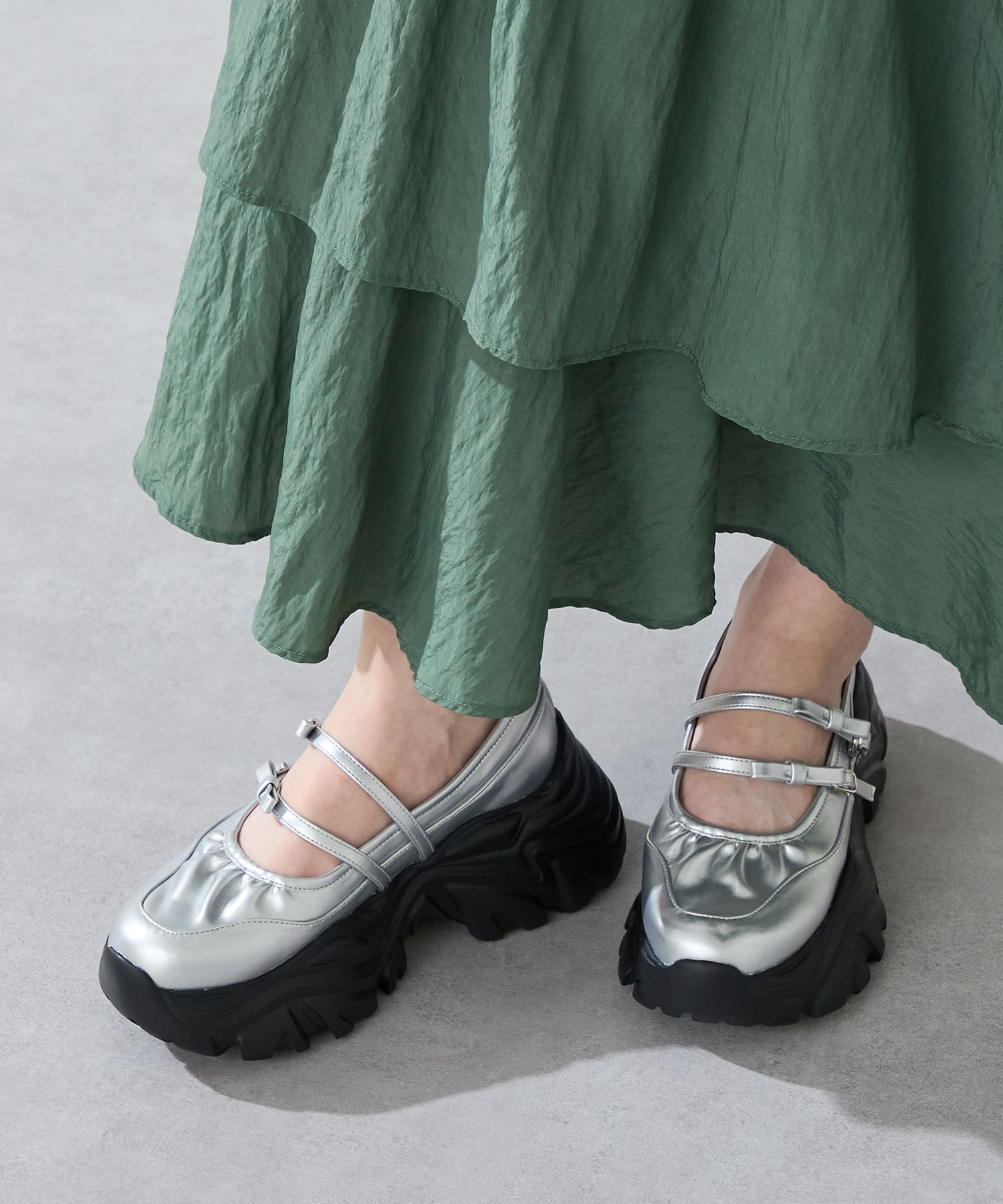 ダブルリボンスニーカーソールシューズ/51307 – ORIENTALTRAFFIC