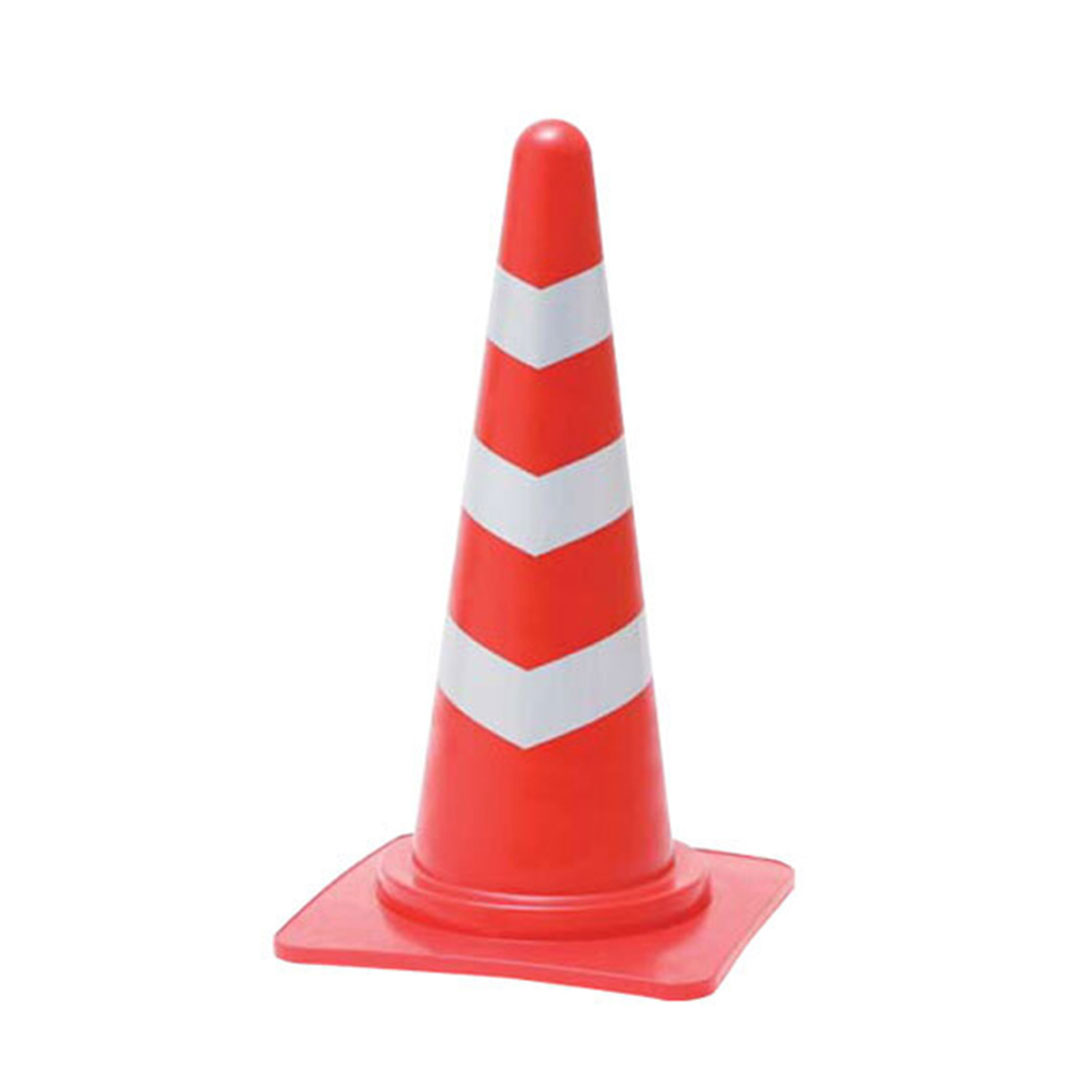 スコッチコーン 反射タイプ 赤/白 H-700【ケース販売】20個入 コーン