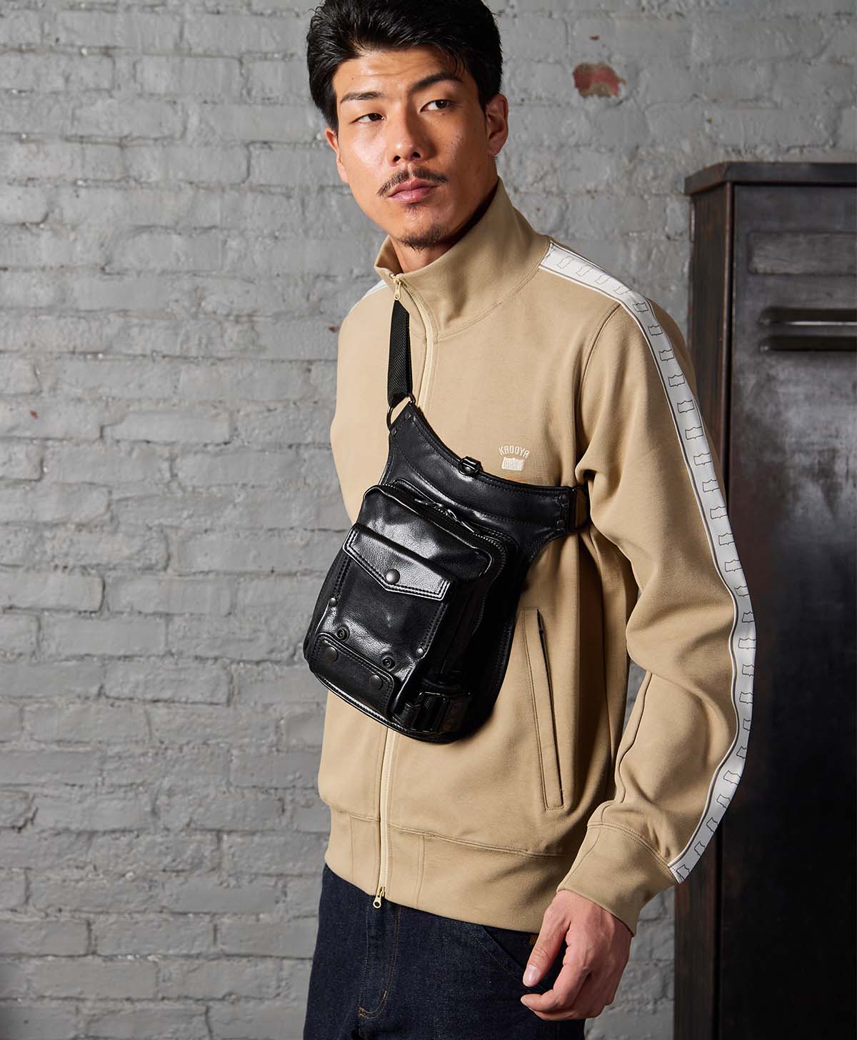 レッグバッグ レザー｜カドヤ公式オンラインショップ｜HF LAB/LSP-2WAY