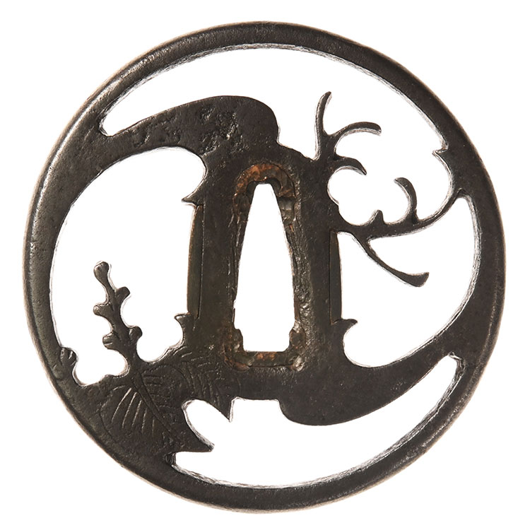 赤坂鍔｜日本刀販売 刀剣販売買取の両国 永楽堂