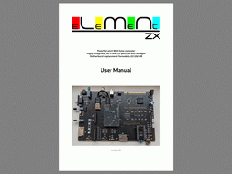 eLeMeNt ZX - ZX Spectrum for 21th century