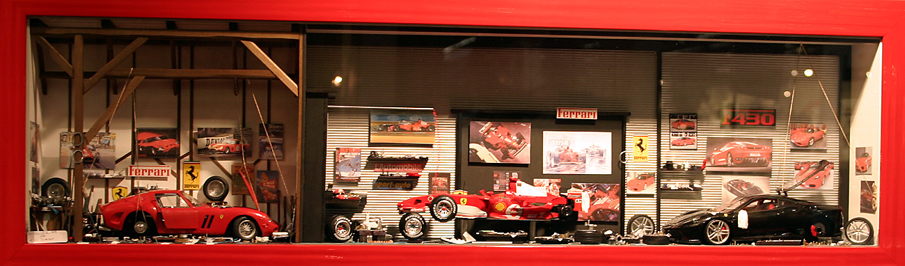 カーガレージシリーズ 1310-3 | フェラーリ 模型・F1などのガレージ