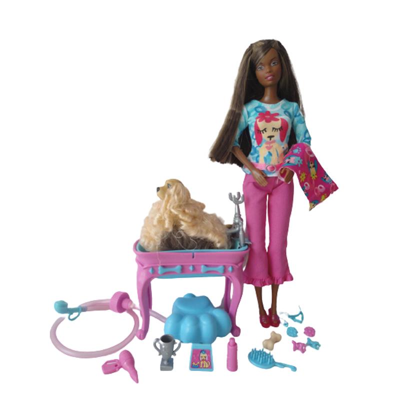 Stylin' Pup Barbie® Doll (African American) - 56685 BarbiePedia
