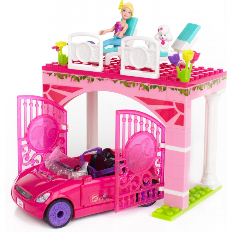 Mega Bloks Barbie Build 'n Style Convertible - DBM32 BarbiePedia