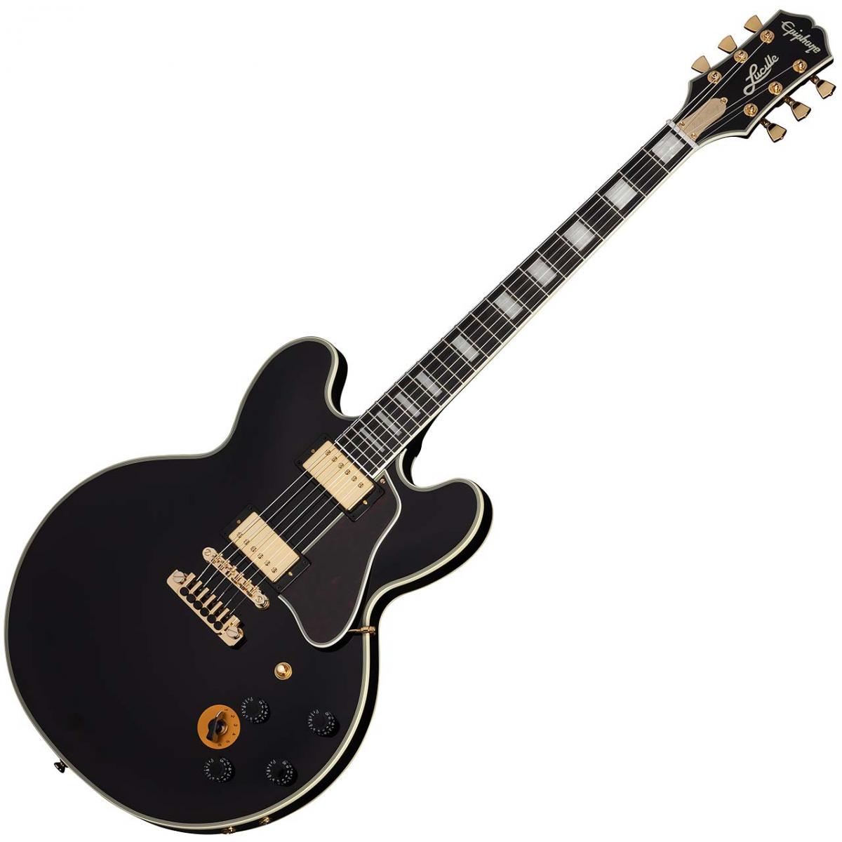 新品未使用エピフォンEpiphone B.B King Lucille Epiphone B.B. King Lucille Ebony <エピフォン>｜平野楽器 ロッキン