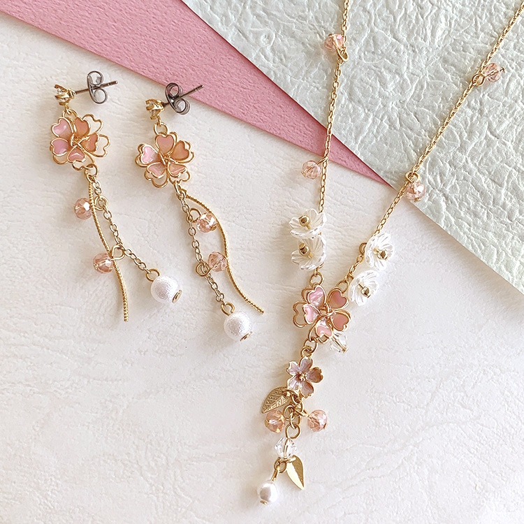 桜アクセサリー | ビーズ・パーツなどのハンドメイドパーツおよびハイ