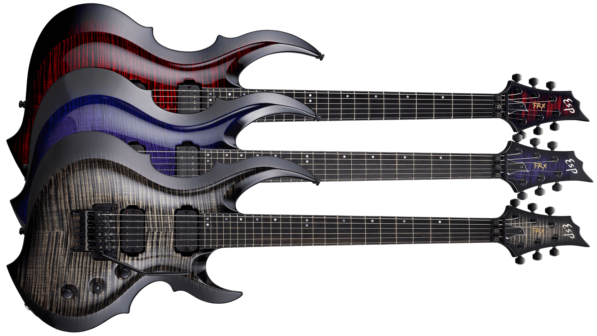 ESP FRX-CTMに、フレイムメイプル・トップ仕様がラインアップ | ESP