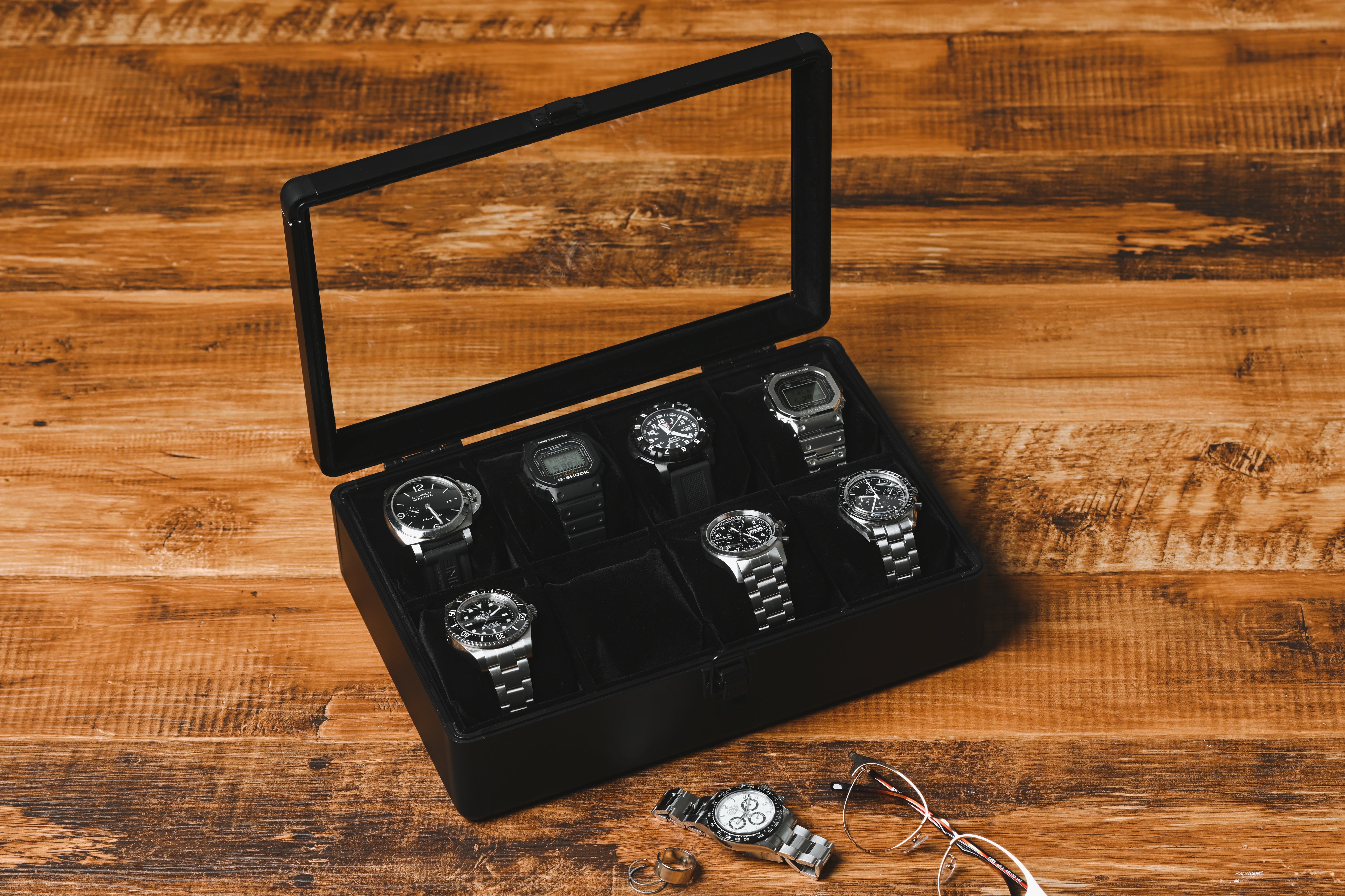 エスプリマ｜SE54030BK ｜プレミアムアルミタイムボックス8本用