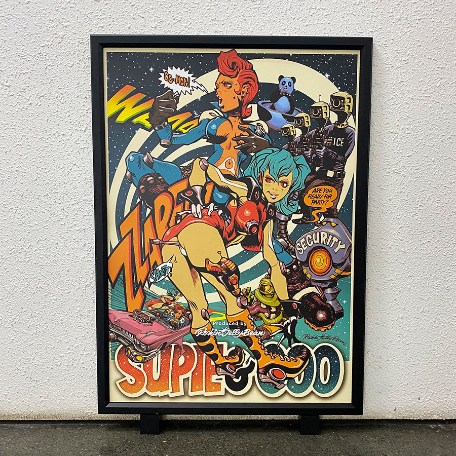 ロッキンジェリービーン オフセットプリント ポスター ミント＆ピンクセット ロッキンジェリービーン オフセットプリント ポスター ミント＆ピンク