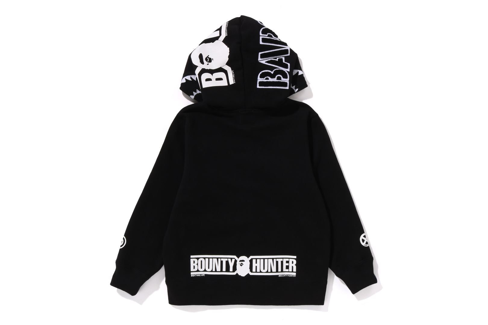 BAPE X BOUNTY HUNTER - MAD SHARK FULL ZIP HOODIE KIDS – eu.bape.com