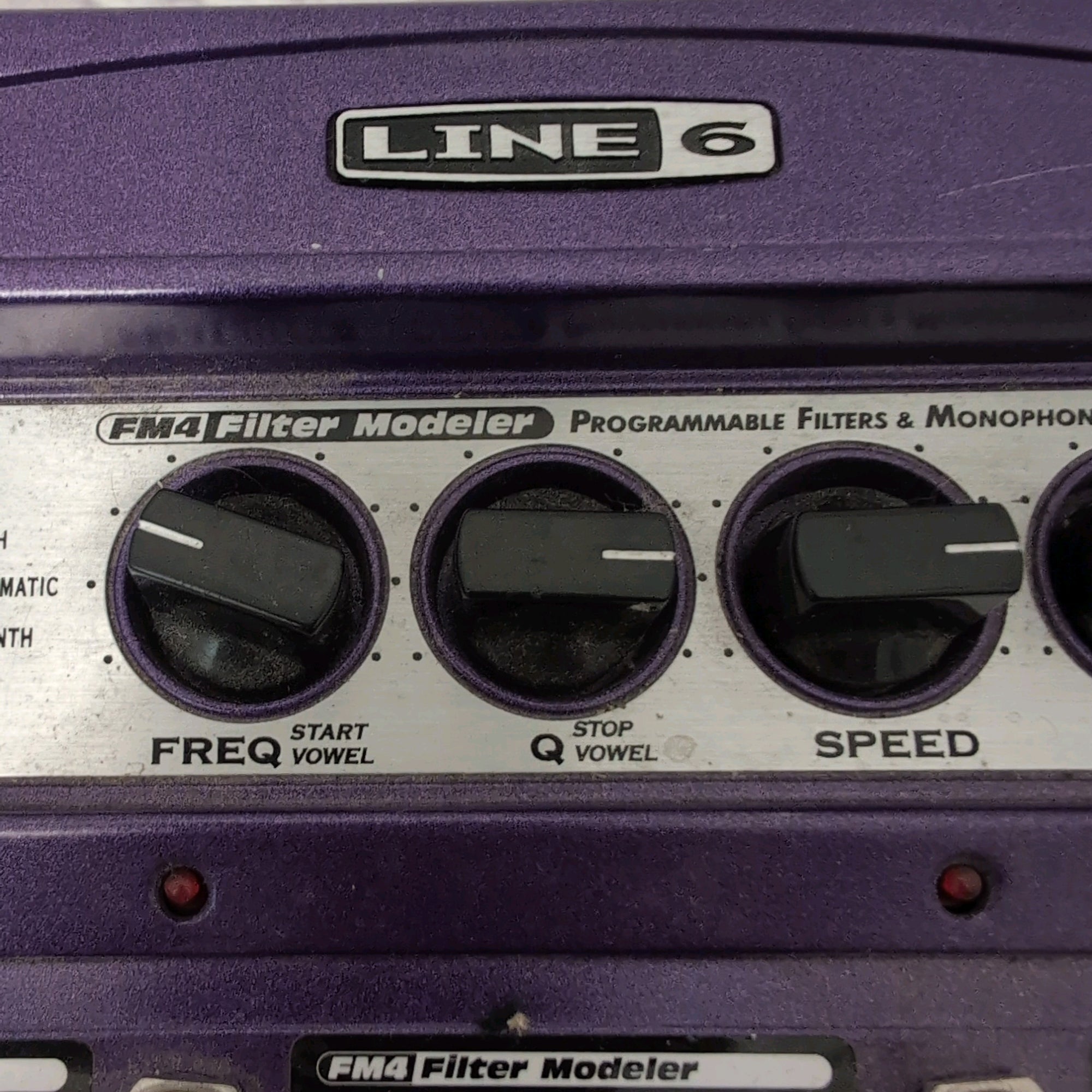 Line 6 FM4 Filter Modeler Guitar Multi Effects Pedal w/ Power