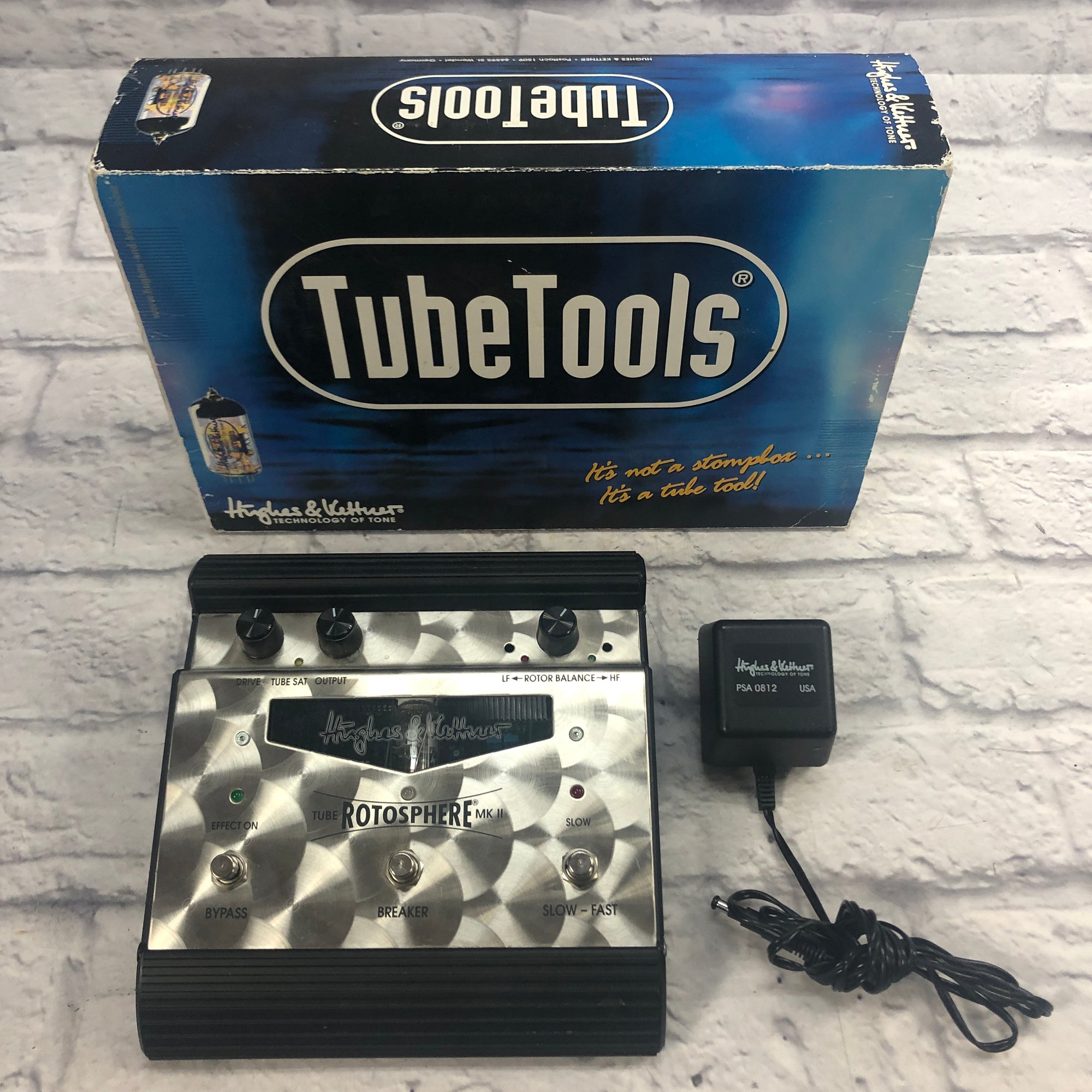 Hughes & Kettner Rotosphere mkII Tube Tools Pedal - Evolution Music