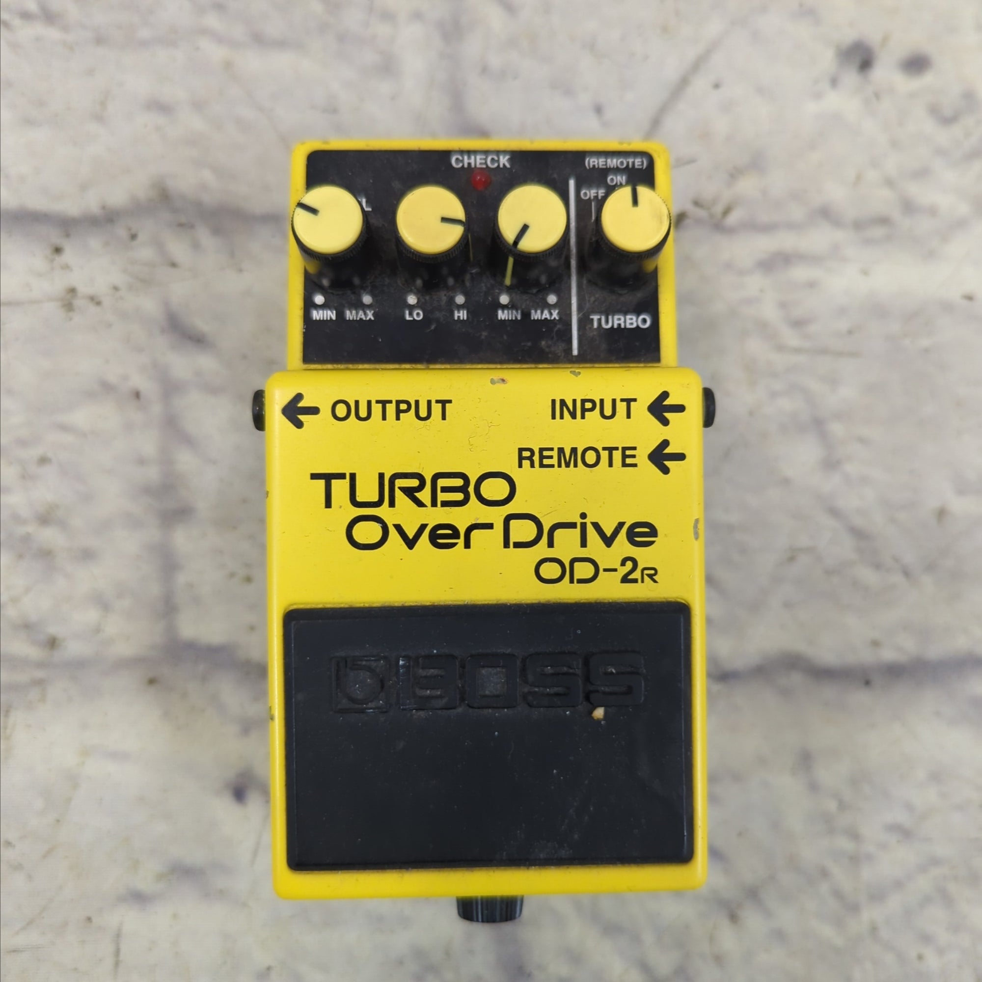 Boss Turbo Overdrive OD2-R Overdrive pedal - Evolution Music