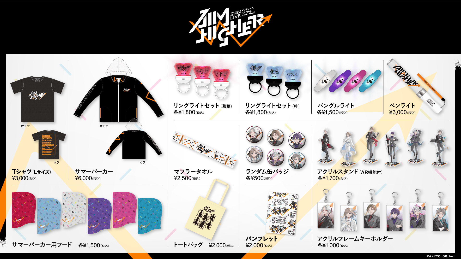 Kuzuha & Kanae & ROF-MAO Three-Man LIVE「Aim Higher」