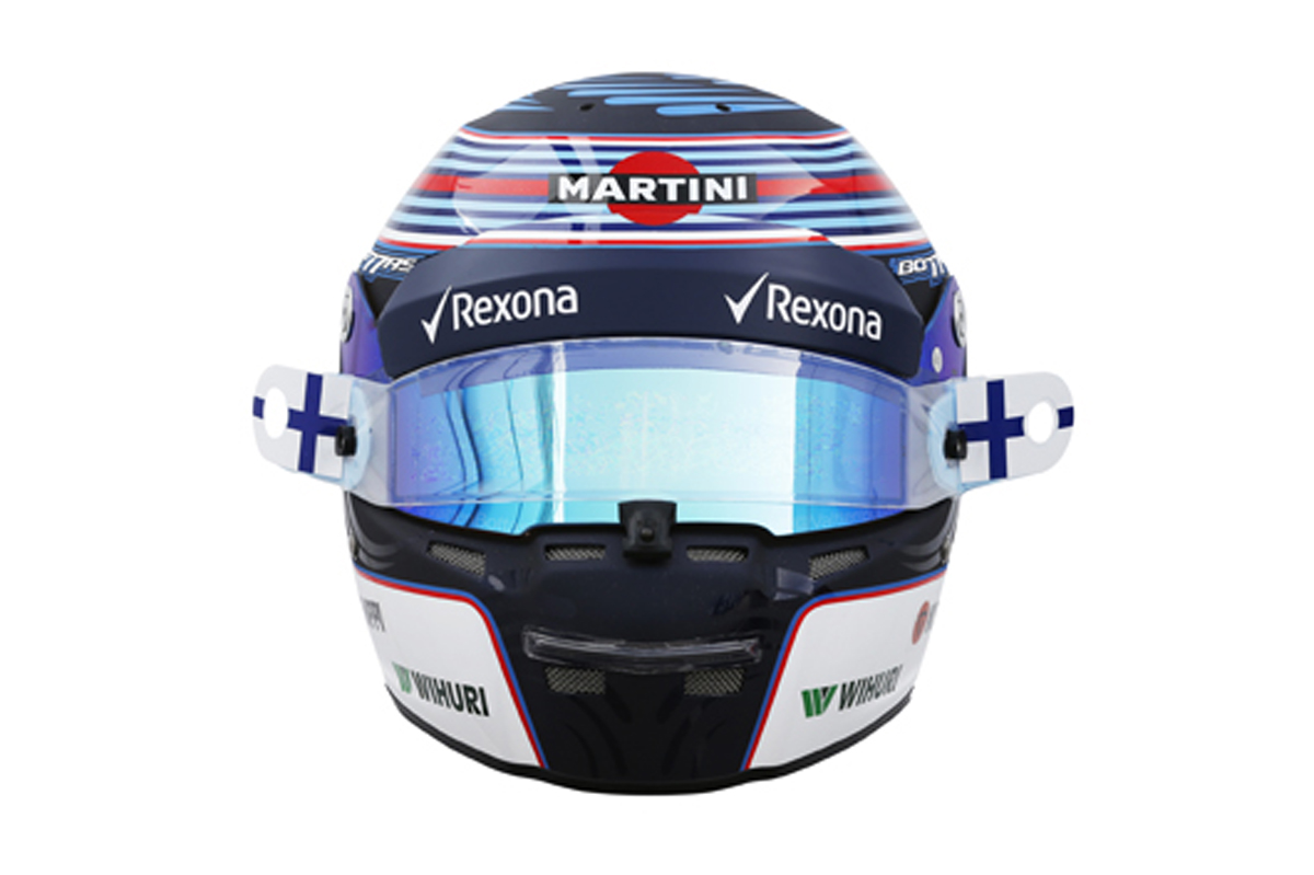 バルテリ・ボッタス ヘルメット （2016年） 【 F1-Gate .com 】