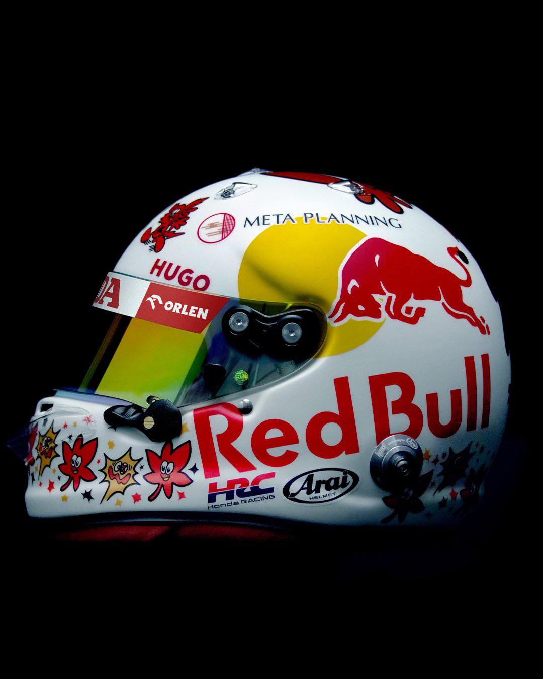 角田裕毅 2024年F1日本GPスペシャルヘルメットはVERDYとコラボ 【 F1