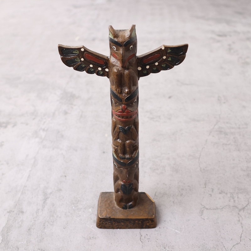 トーテムポール オブジェ インテリア| ビンテージ古着屋Feeet 通販