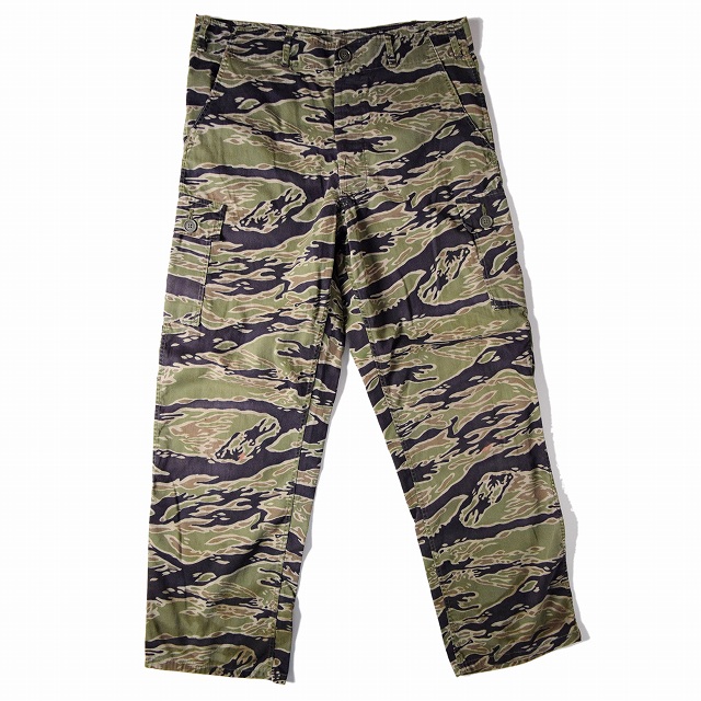 60's US タイガーカモパンツベトナムタイガーストライプ｜ Feeet 古着