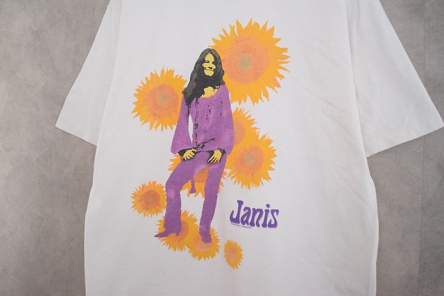 90's Janis Joplin USA製 Music T-shirt 90年代 アメリカ製 Tシャツ