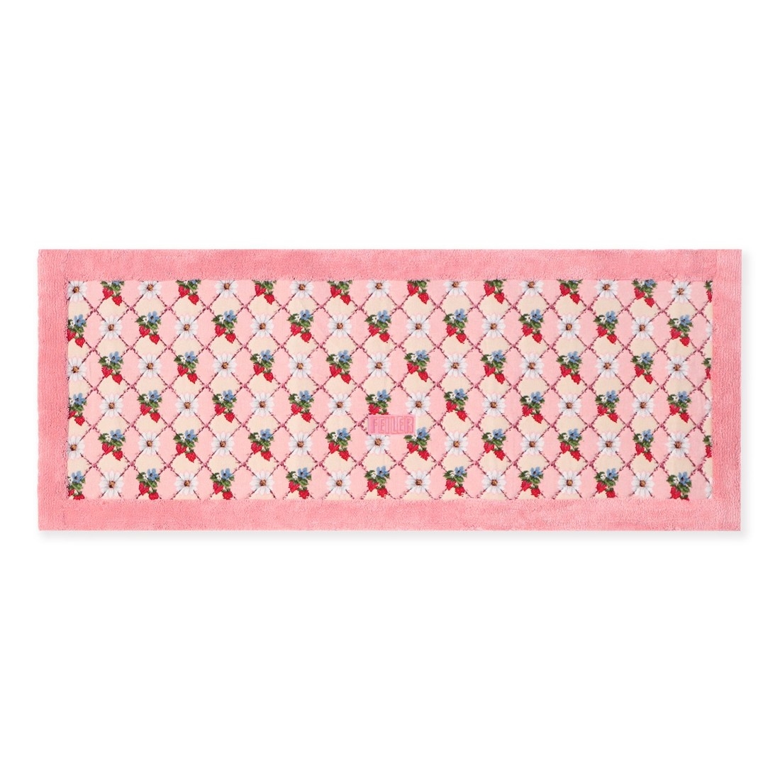 ハブアワンダフルデイ！ キッチンマット HWD-241500(ペールピンク