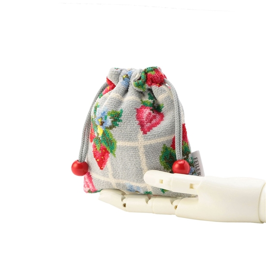 ストロベリーフィールドプティ 巾着 SFP-257239(シルバーグレー