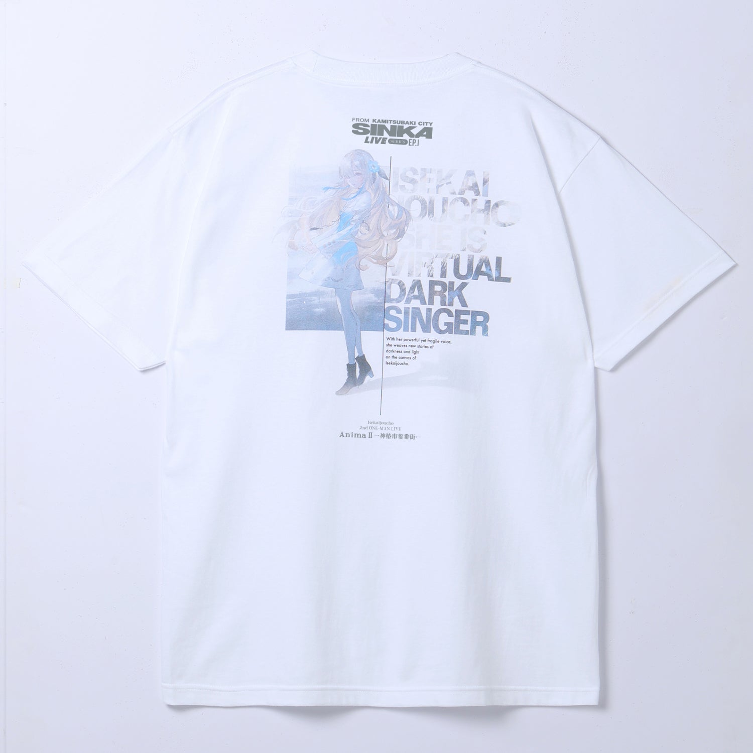 ヰ世界情緒】Tシャツ／WHITE／SINKA LIVE SERIES EP.Ⅰ ヰ世界情緒