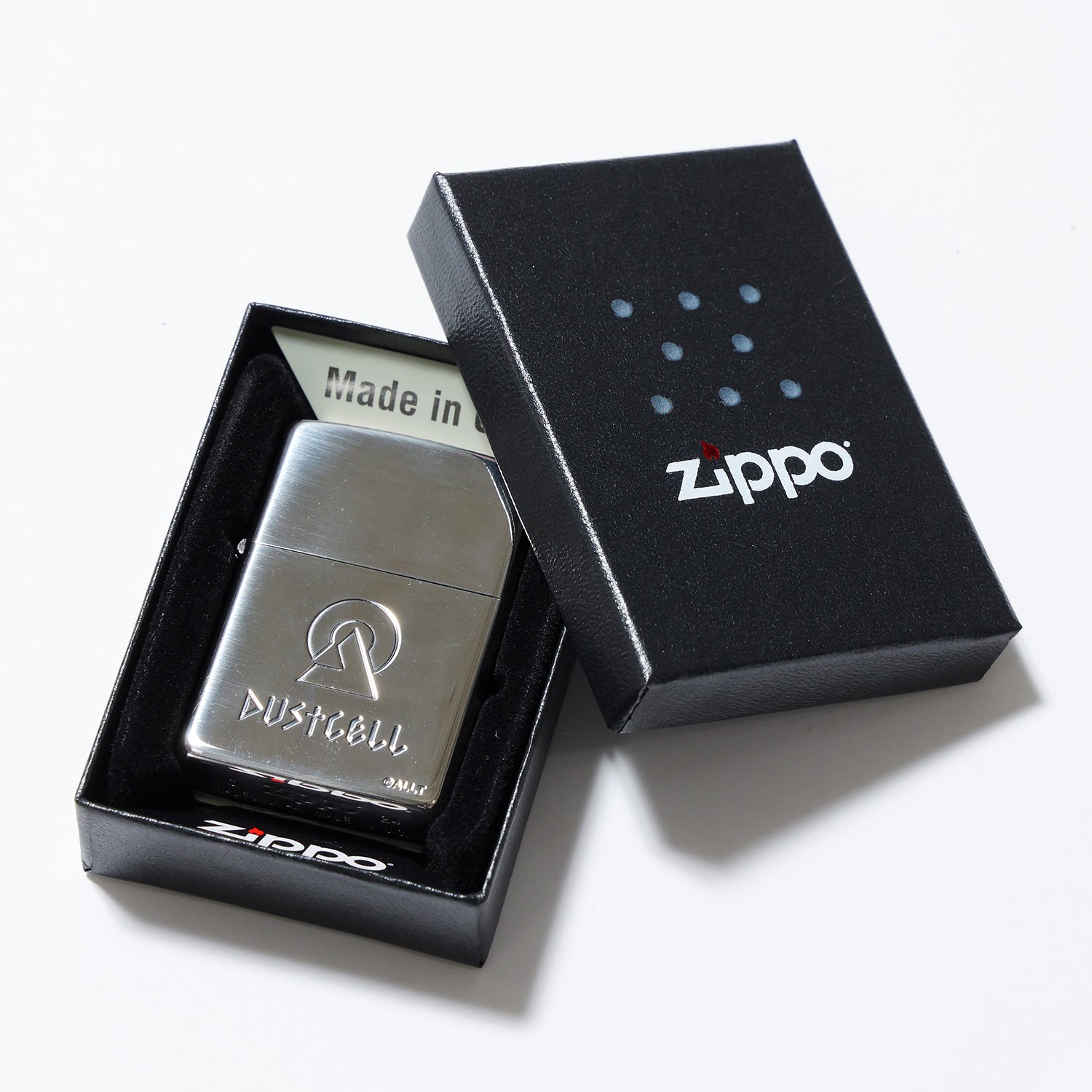 DUSTCELL】ロゴZIPPO／5th Anniversary OFFICIAL GOODS – FINDME STORE
