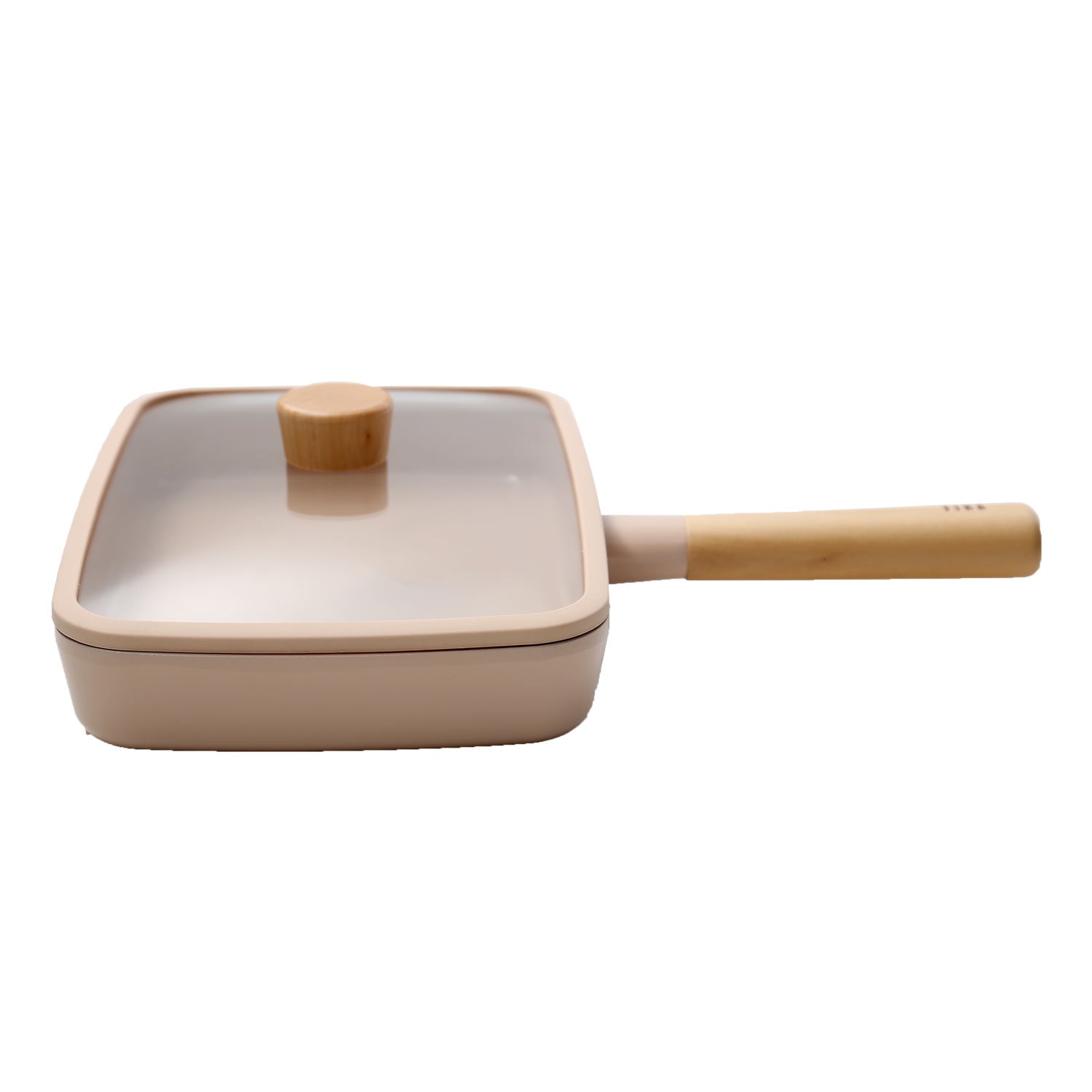 FIKA セラミックスクエアフライパン29cm ピーチピンク – FIKAbyNeoflam