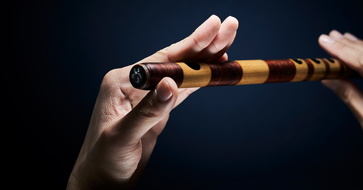 新素材篠笛「環」～tamaki～唄用（ドレミ音階）六本調子 - 篠笛 立平