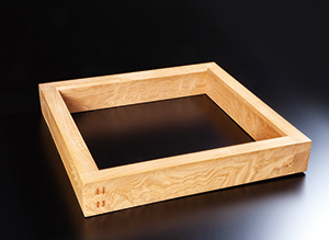 中谷光哉作八十歳記念 山中塗り菓子盆