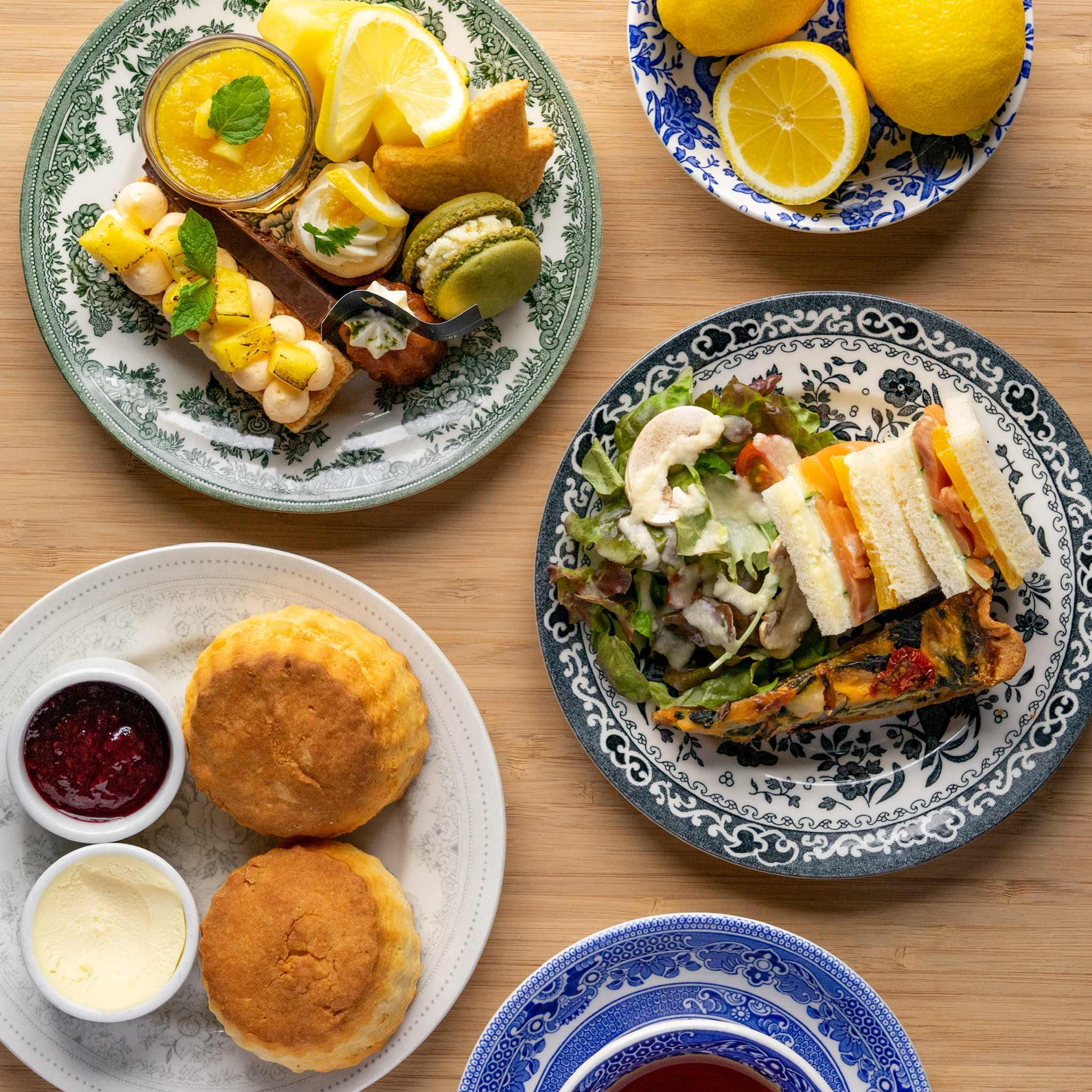 初夏限定】瀬戸内レモンや台湾パインを使用した新作アフタヌーンティー
