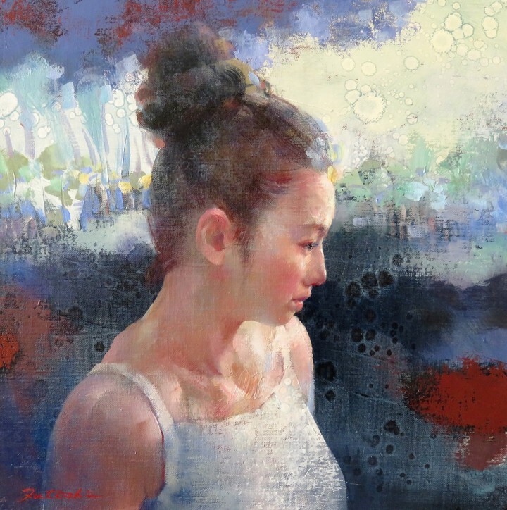 日本人物画協会3代目会長、川畑太氏の作品展示がshop IYNで2021年1月