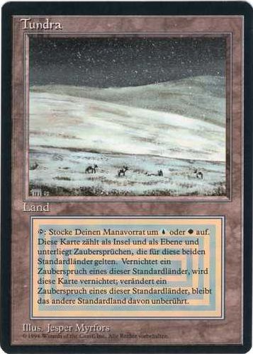 買取：《Tundra》[3ED] 土地R | 日本最大級 MTG通販サイト「晴れる屋」