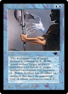 買取：《Power Artifact》[ATQ] 青U | 日本最大級 MTG通販サイト