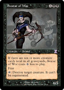 悲哀の化身/Avatar of Woe》[PCY] 黒R | 日本最大級 MTG通販サイト