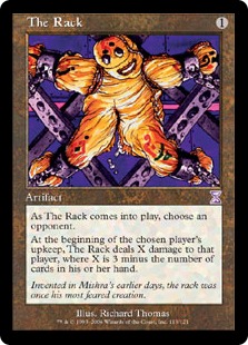 □旧枠□《拷問台/The Rack》[TSB] 茶R | 日本最大級 MTG通販サイト