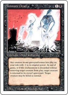Foil】《動く死体/Animate Dead》[ジャッジ褒賞] 黒 | 日本最大級 MTG
