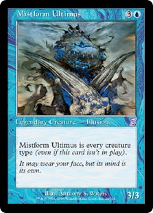 霧衣の究極体/Mistform Ultimus》[LGN] 青R | 日本最大級 MTG通販