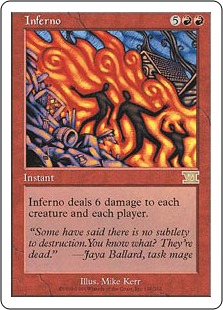 MTG 【Foil】インフェルノ/Inferno[7ED]他言語MTG 【Foil