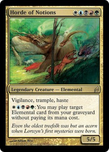 概念の群れ/Horde of Notions》[MM2] 金R | 日本最大級 MTG通販サイト