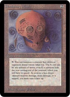 Illusionary Mask》[LEA] 茶R | 日本最大級 MTG通販サイト「晴れる屋」