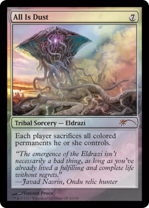 Foil】《全ては塵/All Is Dust》(GPプロモ)[流星マーク] 無 | 日本最大