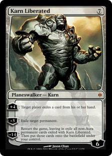 解放された者、カーン/Karn Liberated》[NPH] 無R | 日本最大級 MTG