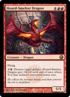 蔵製錬のドラゴン/Hoard-Smelter Dragon》[SOM] 赤R | 日本最大級 MTG